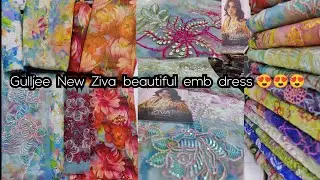 Ziva by Gulljee New collection 2025 | Ziva sleeves Embroidery | Guljee at wholesale #houseofcutpiece