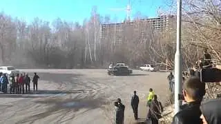 ДТП на сходке БПАН. Тупой дрифт. Тюмень
