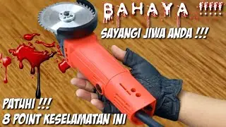 Cara Menggunakan Gerinda Potong Kayu yang Benar