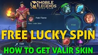 HOW TO GET VALIR SKIN PALE FLAME FREE LUCKY SPIN