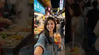 24 Hours exploring the city! 🏮🌈 Rain, food, and neon lights. #Aero #TravelVlog #Taipei #Shorts