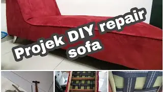 Cara mudah baiki sofa