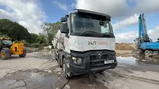 2018 Renault C430 8x4 Siemens VDO Volumetric Concrete Mixer Truck - PO18 EHB 5476/4