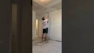 Nothing better than fresh white paint. #satisfying #DIY #todayilearned #remodel #fyp