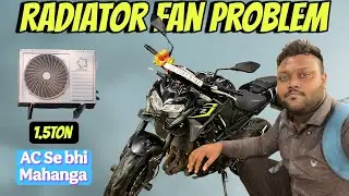 ￼Major Problem In My Z900🥹|| Z900 Kah Radiator Fan Kah Price Shun Ke Main Ho Gaya shock￼ 🥲