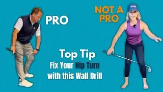 Golf Hip Turn Drill: Fix Limited Rotation with This Simple Wall Drill