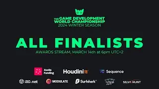 All Finalists at Game Development World Championship 2024 Winter Season!
