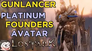 Lost Ark Gunlancer Founder's Pack Avatar | Platinum Founder's Skin | Warrior | Warlord