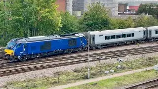 New Chiltern Class 68 & Mk5 Coaches at Basingstoke, SWML, 15/9/2025 | Boom Trainspots