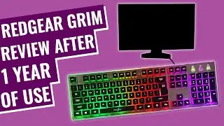 REDGEAR GRIM SEMI MECHANICAL KEYBOARD REVIEW AFTER ONE YEAR USE | Should You Buy In 2020🤔🤔🤞