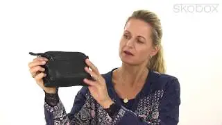 Depeche taske &ndash; Skind Crossbody taske (Sort) item no.: 10054