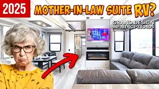 2 BED 2 BATH RV? Meet the 2025 Grand Design Influence 3804DS!