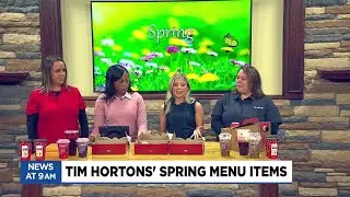 Tim Hortons' spring menu items