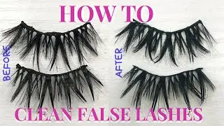 HOW TO CLEAN YOUR LASHES