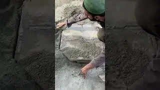 How to make cement project are made