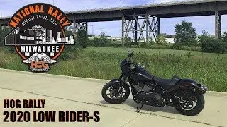 Ралли HARLEY-DAVIDSON HOG в Милуоки на Low Rider-S 2020 года