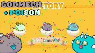 MMR 1,641 GODMECH | Season 21 Season | Axie Infinity | Gameplay