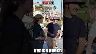 The Internet - Girl at Venice Beach roller disco Plaza. #Grind #grind #veniceskatepark #drone
