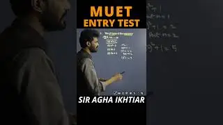 MCQS 38,39 MUET ENTRY TEST