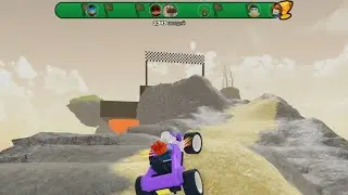 ROBLOX How did I reach the finish? Insane speed ROBLOX racing😄😃😀 #roblox #robloxedit  