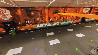 Freestyle Spray-painted Background | 23M Graphics |1080 HD