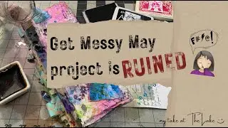 #getmessymay project just got a bit...uhhh...messier 🤦🏻&zwj;♀️🤬🥸 #junkjournalsforbeginners