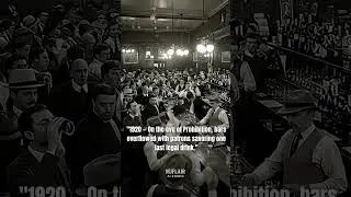 1920 &mdash; When the taps flowed for the last time. #prohibition #aivideo #aigenerated #mixology