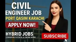 Civil Engineer Job 2025 | Port Qasim Karachi Hiring Now