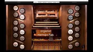 Henri Purcell Trumpet Tune (Sonarte organ Hauptwerk Alessandria, Obervellach, Oloron, Tholen)