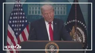 President Trump is marking one year since his return to office