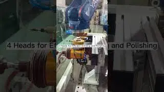 Advanced Grinding and Polishing Machine with Flexible Mechanical Heads