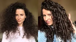 Идеальная фиксация КУДРЕЙ со спреем Bounce Curl | Сушка с диффузором
