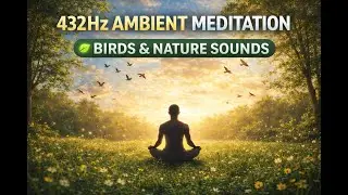432Hz Nature Ambient Music 🌿 Birds Singing | Relax, Meditate, Sleep