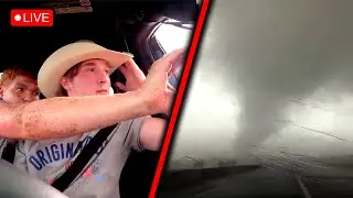 LIVE OKLAHOMA TORNADO WARNING  - LIVE STORM CHASER