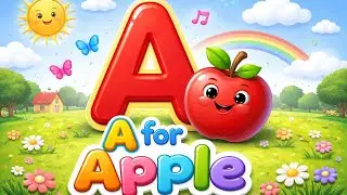 ABCD Alphabet Song | Phonics Song for Kids | A to Z Learning