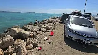 The Remnants of HELLSHIRE BEACH .St.Catherine JAMAICA.  2023