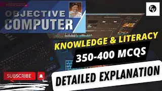 Kiran Objective Computer Knowledge Book English | 350-400 MCQs | SSC, IBPS, RRB RBI Etc.| EduVerse