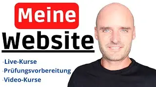 Meine eigene Website | Live-Kurs + Videokurse + Pr&uuml;fungsvorbereitung