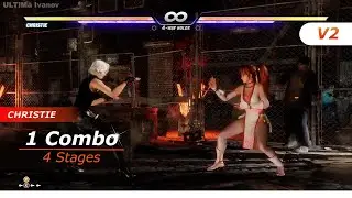1 Combo | 4 Stages v2 with Christie in DOA6