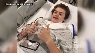 MN teen's jugular vein cut during hockey practice