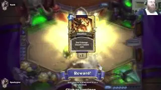 Watch a pseudo newb play hearthstone: Win 5 games with Shaman or Warlock Part 1