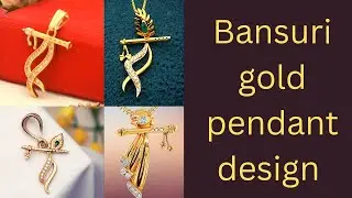Latest Bansuri gold pendant design // gold chain Bansuri pendant design 👌👌