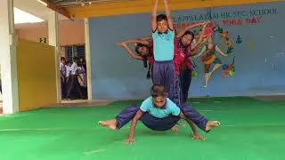 International Yoga Day Celebration 2025 Kuyilappalayam Hr Sec School @WingsofKuyilappayalamschool