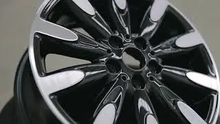 What's the difference between Diamond Cut & Painted Wheels?