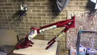 Gasgas TXT Pro strip down and re-spray