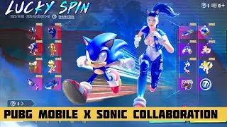 PUBG MOBILE x SONIC COLLABORATION | SONIC CRATE OPENING IN PUBG MOBILE | BGMI
