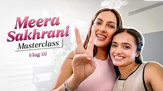 First Day of Meera Sakhrani MAKEUP CLASS as a CORE TEAM MEMBER || Anshika Soni