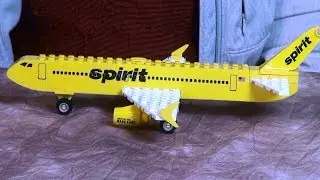 LEGO Compatible Spirit Airlines Daron BestLock Brick Jet Toy Review