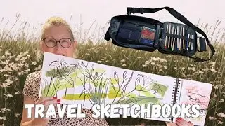 I Took MY ART TRAVEL KIT on HOLIDAY and THIS Is What Went Down!