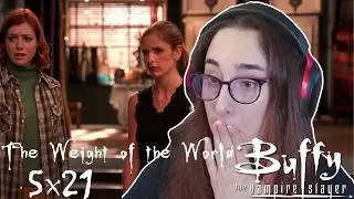 Inside Buffy's Head! | Buffy The Vampire Slayer 5x21 'The Weight of the World' | Blind Reaction